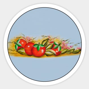 Adorable Tomatoe Plantation Sticker